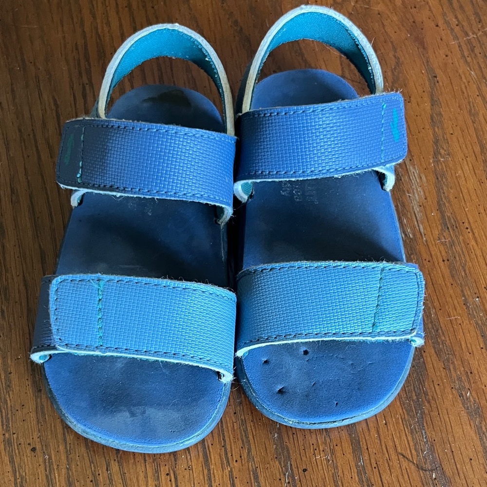 See Kai Run Toddler Sz 7 Boy Blue Sandals